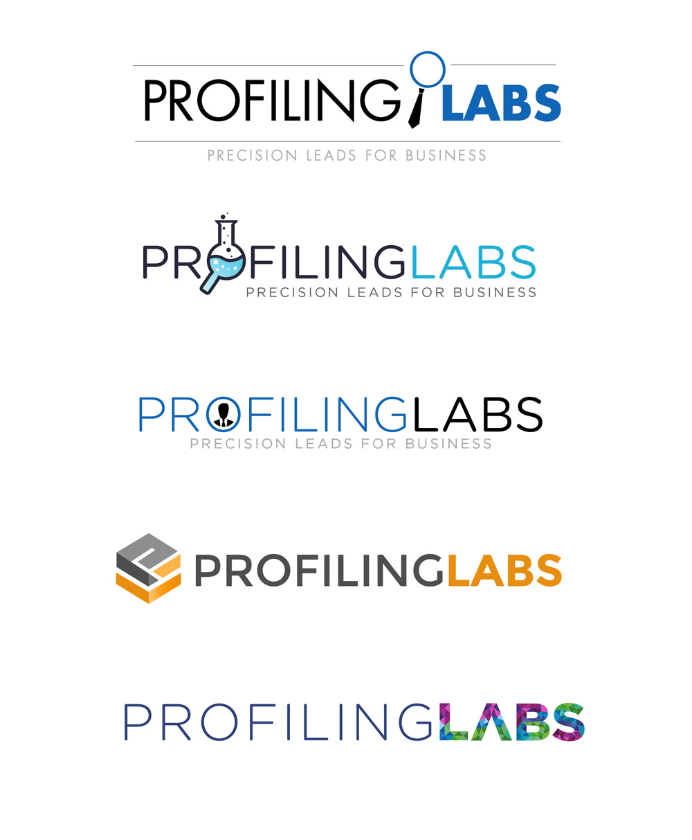 Profiling Labs logo concepts