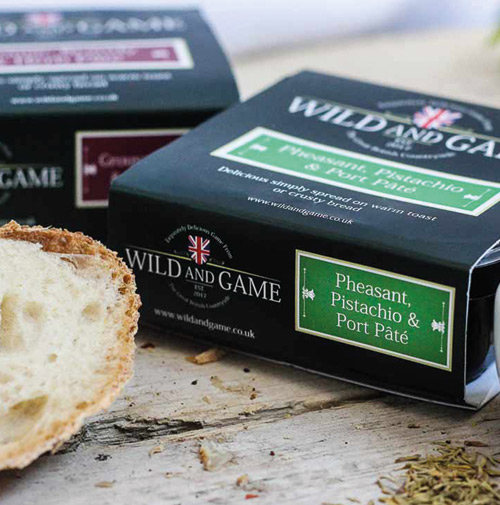 Food Packaging design for Wild And Game