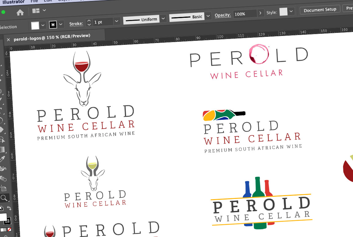 Perold logo concepts
