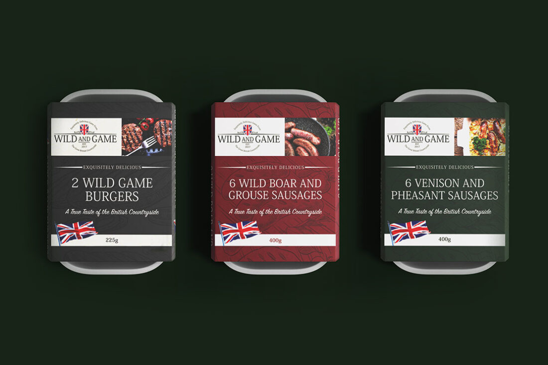 Wild And Game Packaging designs