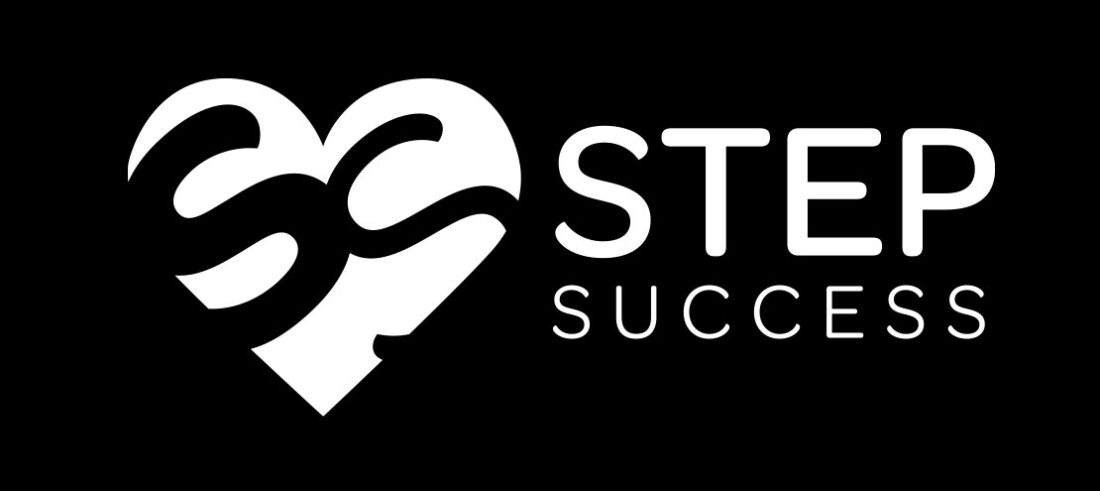 Step Success Activity Tracker logo design
