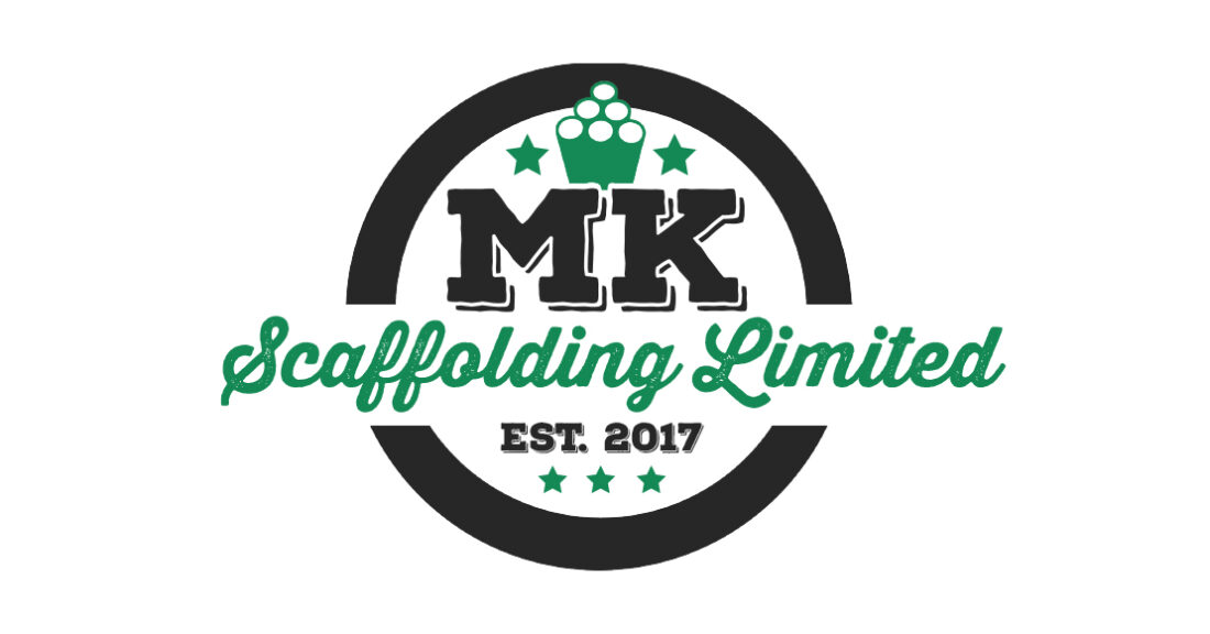 MK Scaffolding logo design