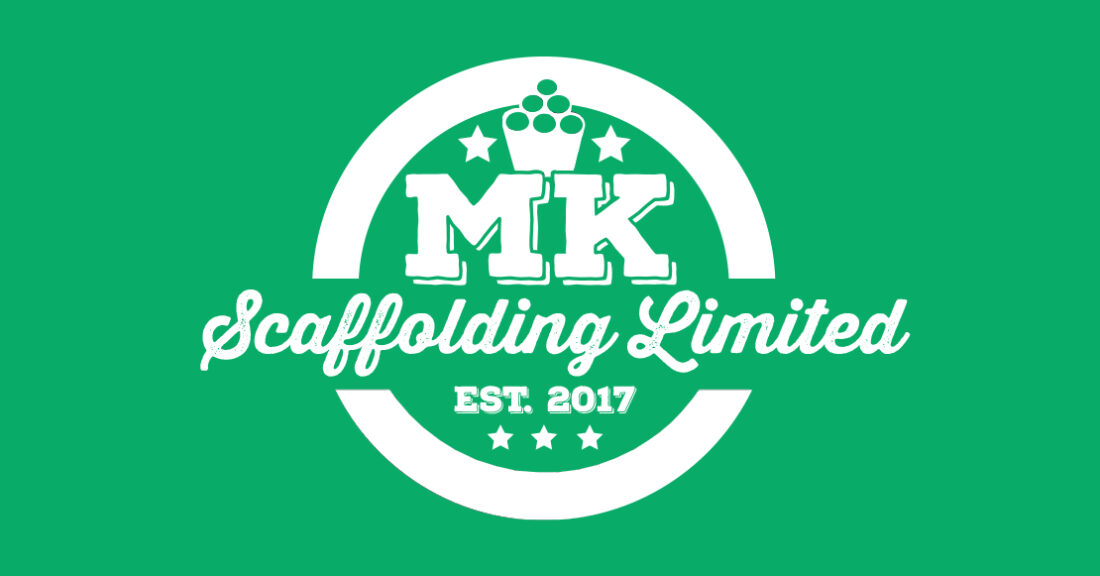 MK Scaffolding logo design