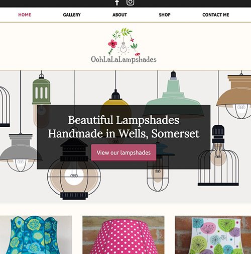 Oohlalalampshades website