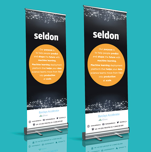 Graphic design for machine learning co. Seldon