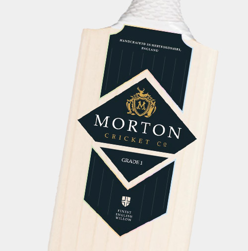 Morton Cricket logo design