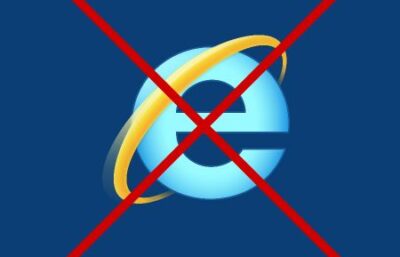Internet Explorer has finally stopped being supported