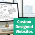 Custom designed website