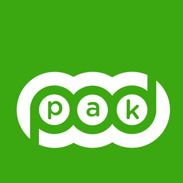 PodPak Logo design