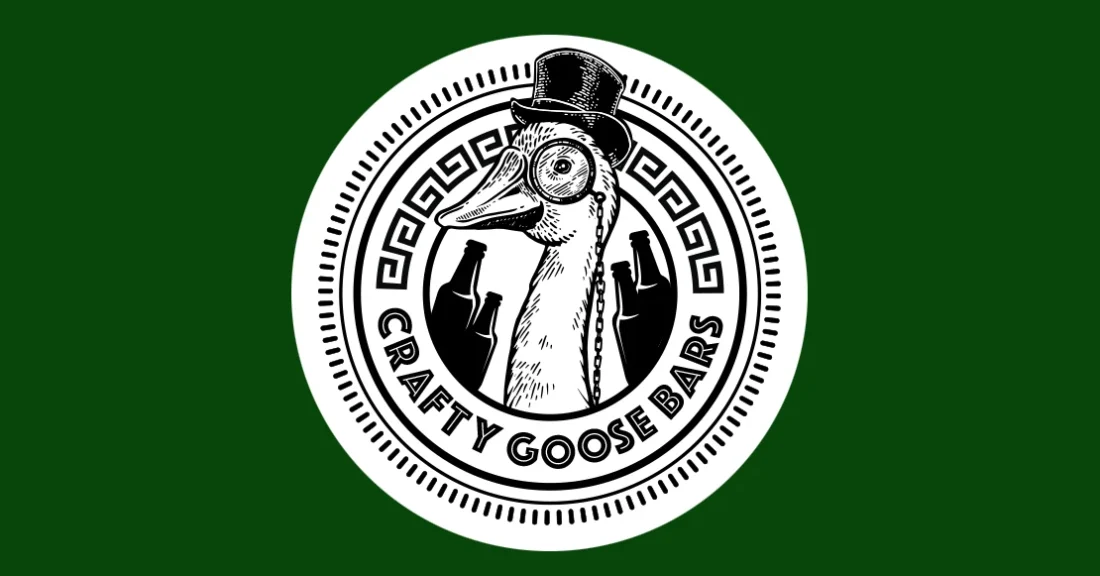Crafty Goose Bars logo design